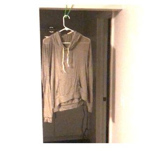 Brandy Melville striped hoodie